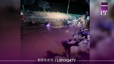 السيول تودي بحياة طفلتين ف بني وليد