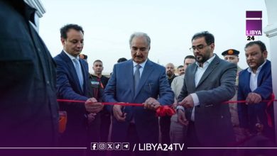 افتتاح مشاريع في مرزق