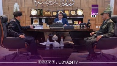 وزير الداخلية عصام أبو زريبة