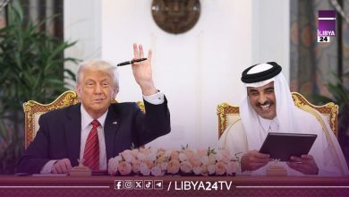 ترامب وأمير قطر