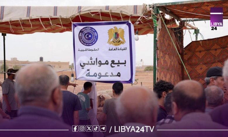 توزيع الأضاحى في بلدية سلوق