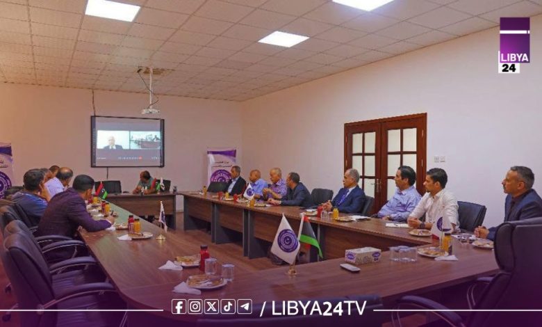 اجتماع استراتيجي لإطلاق الأكاديمية الليبية لعلوم الطيران