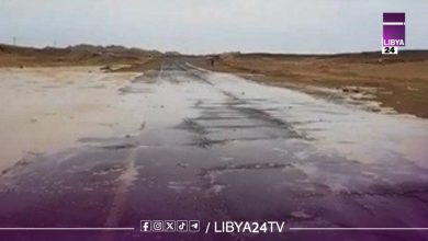 السيول في مدينة غات والمناطق المجاورة