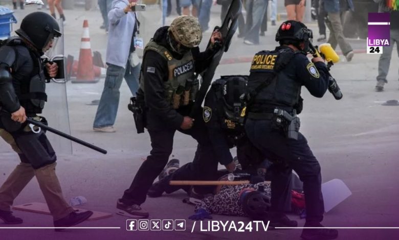الفوضى فى لوس أنجلوس