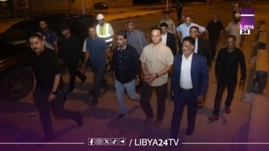 بلقاسم حفتر يتفقد محطة بنغازي لحل أزمة الكهرباء