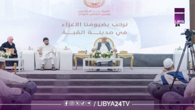 رئيس مجلس النواب يلتقي أعيان ومشايخ وحكماء المنطقة الغربية