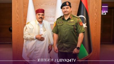 الفريق ركن صدام حفتر يلتقي ممثل المجلس الأعلى لقبيلة زوية