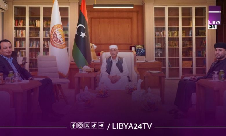 عقيلة وبلقاسم حفتر