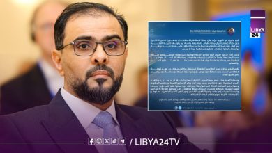 تغريدة رئيس الحكومة الليبية الدكتور أسامة حماد عبر حسابه الرسمي عبر منصة X