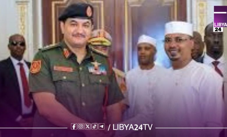 حفتر وديبي يشددان على التعاون المشترك لحماية الاستقرار