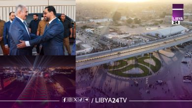 المشير حفتر يفتتح جسوراً ومشاريع خدمية وتنموية بمدينة اجدابيا