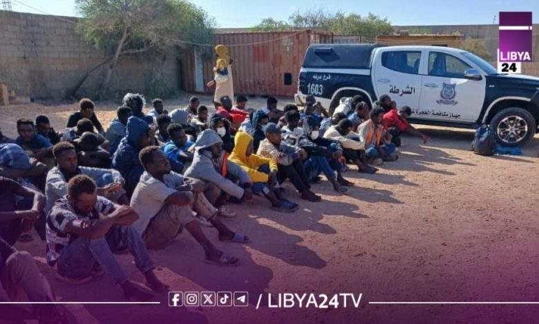 ترحيل 60 مهاجراً من الجنسية السودانية إلى بنغازي