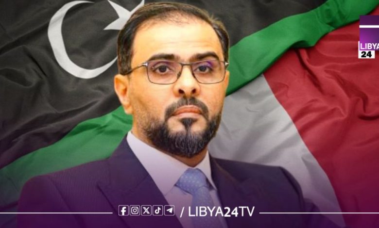 الدكتور أسامة حماد رئيس الحكومة الليبية