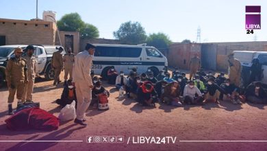 ترحيل 37 مهاجرا غير شرعي من درنة إلى بنغازي