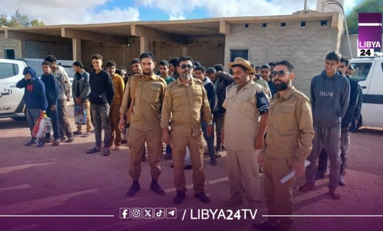 ترحيل مهاجرين