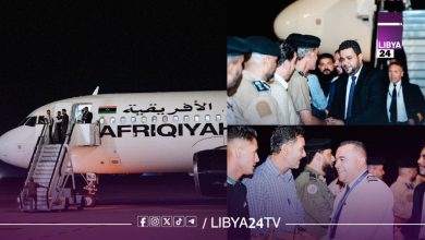 وفد من الخطوط الأفريقية يزور مطار خليج سرت الدولي