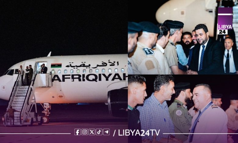 وفد من الخطوط الأفريقية يزور مطار خليج سرت الدولي