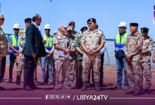 صدام حفتر يضع حجر الأساس لمشروع القيادة العامة والمنطقة العسكرية الجنوبية في سبها