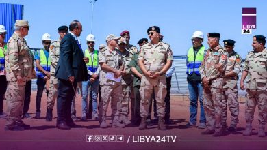 صدام حفتر يضع حجر الأساس لمشروع القيادة العامة والمنطقة العسكرية الجنوبية في سبها
