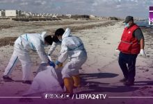 انتشال جثة مجهولة يُرجح أنها لمهاجر قبالة سواحل مدينة صبراتة