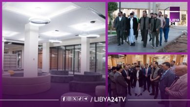 جولة ميدانية لصندوق الإعمار لمتابعة أعمال تطوير المكتبة المركزية