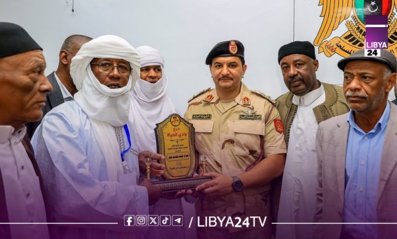 صدام حفتر فى أوباري