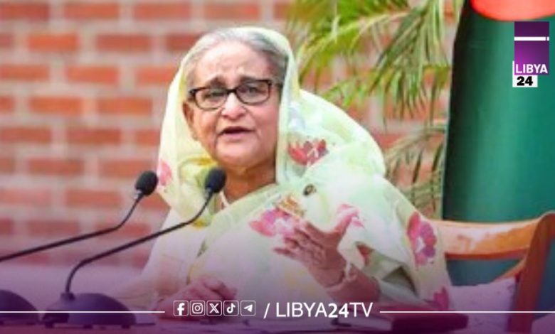 رئيسة وزراء بنجلادش السابقة الشيخة حسينة
