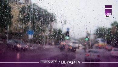 أمطار رعدية وبرد ورياح نشطة تضرب شمال ليبيا