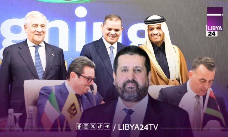 الحصادي يدعو لإلغاء عقد مصراتة مع قطر وإيطاليا ويصفه بتوظيف سياسي للموارد السيادية