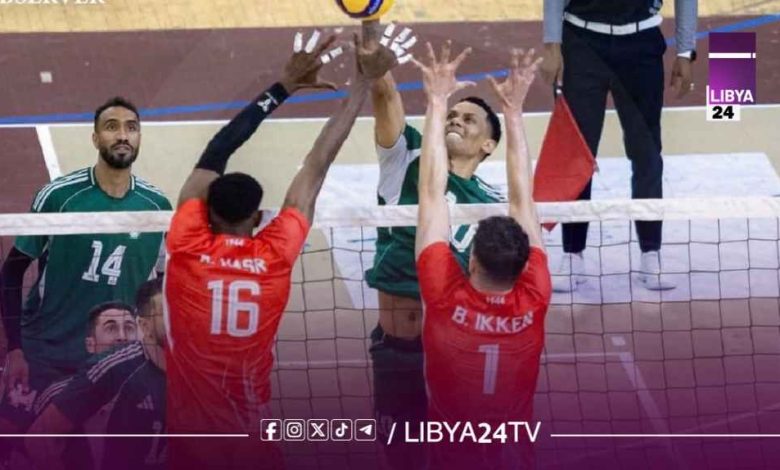 ديربيات نارية تفرز المثلث الذهبي لنهائيات كأس ليبيا للطائرة