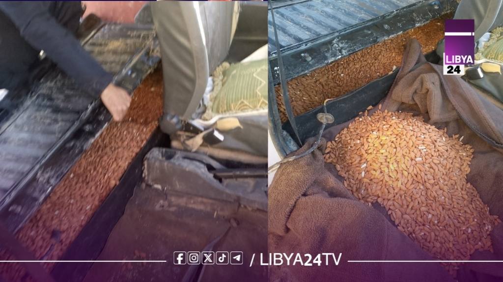 إحباط محاولة تهريب كميات كبيرة من اللوز إلى تونس عبر منفذ رأس اجدير