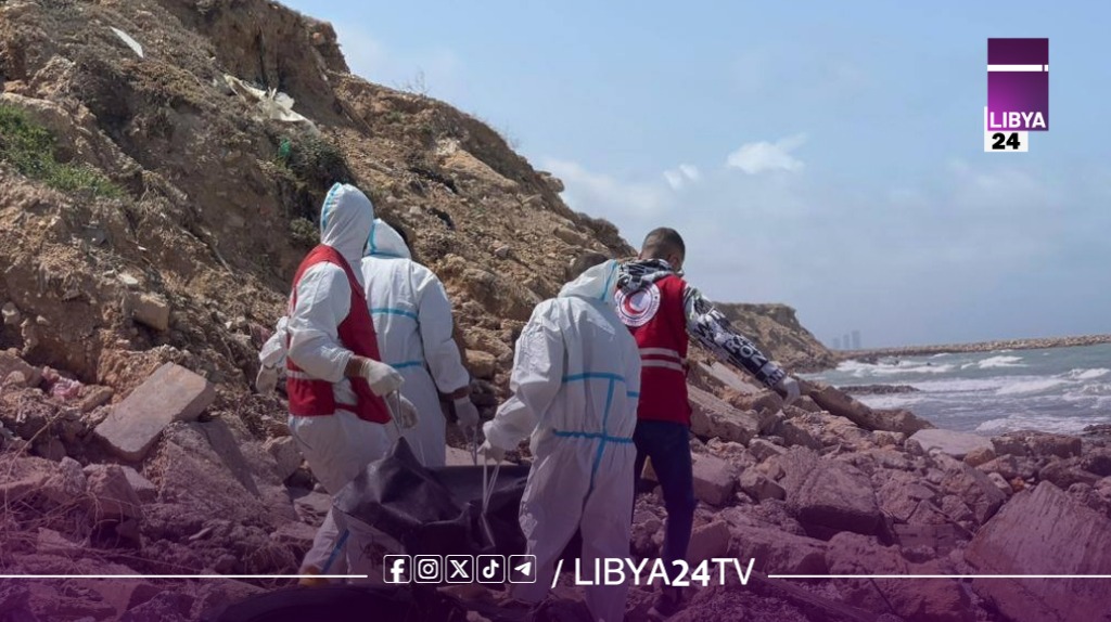 انتشال جثة يرجح أنها لمهاجر على شاطئ تاجوراء واستجابة إنسانية ميدانية