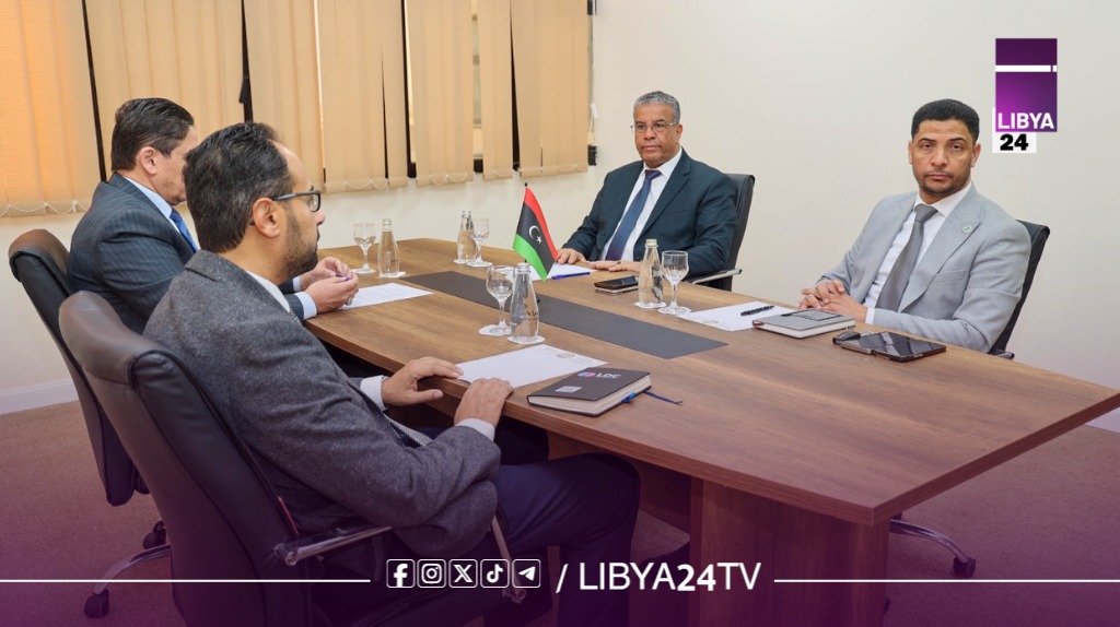 مجلس النواب يناقش دعم الشراكات الدولية وتطوير قطاع الأعمال مع إعمار ليبيا القابضة