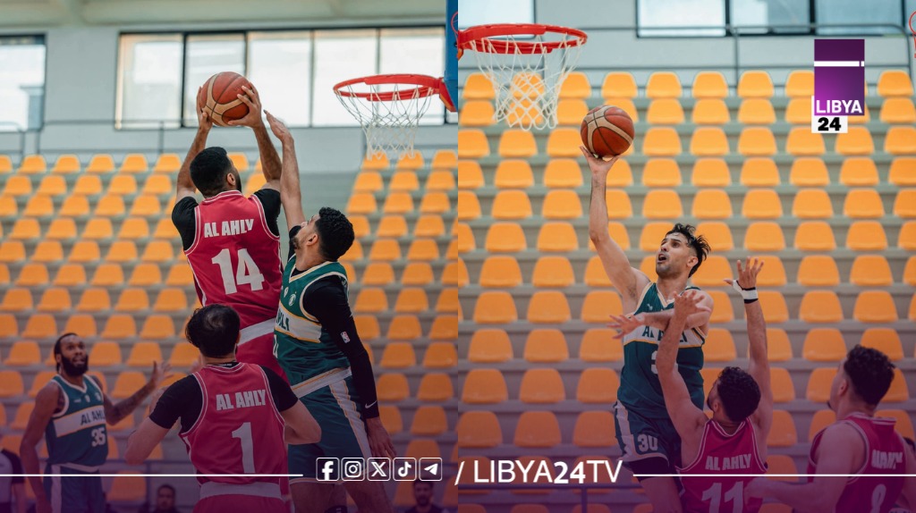 الأهلي بنغازي يبلغ نهائي كأس ليبيا لكرة السلة بعد فوزه على الأهلي طرابلس 94–90