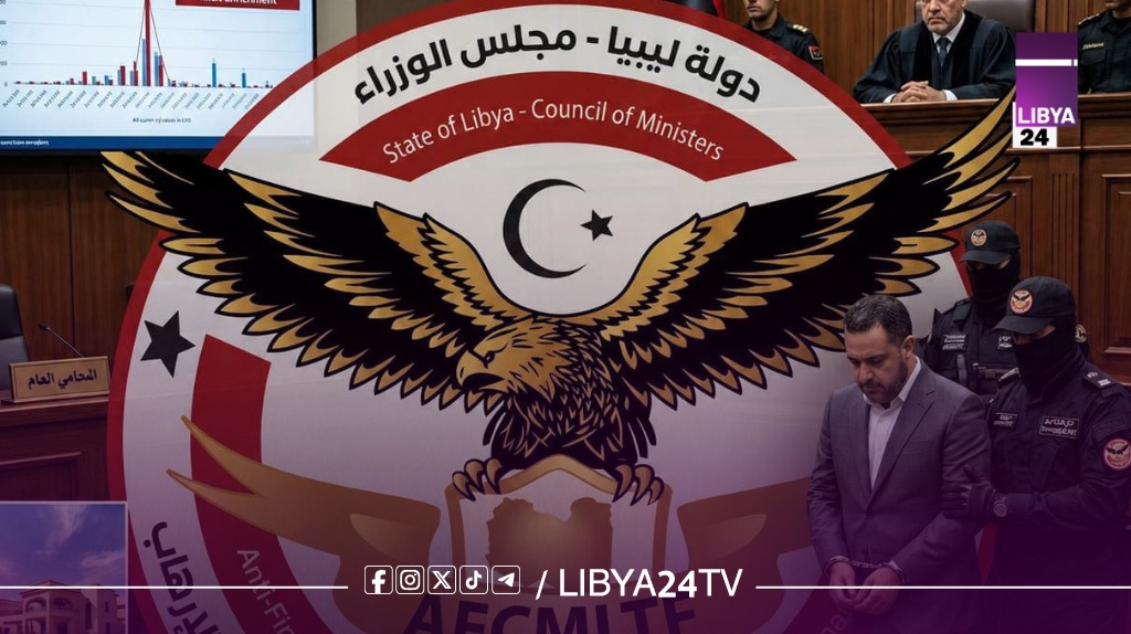 جهاز مكافحة غسل الأموال يضبط موظفًا بمصرف ليبيا المركزي في قضية كسب غير مشروع