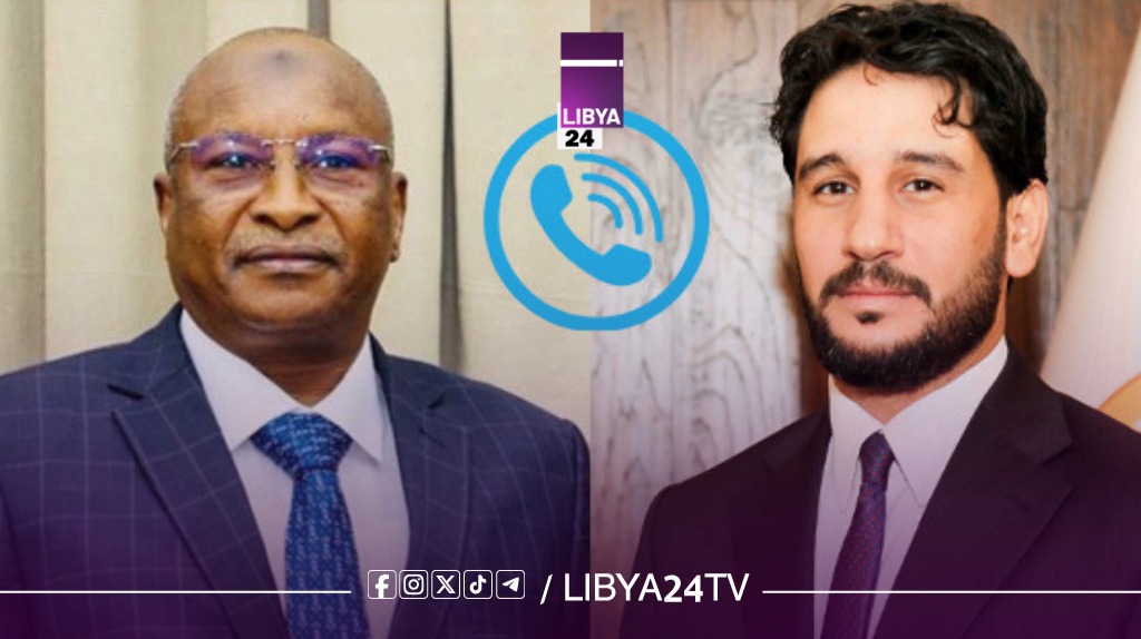 دومة يبحث مع سفير تشاد التطورات الأمنية والتعاون المشترك