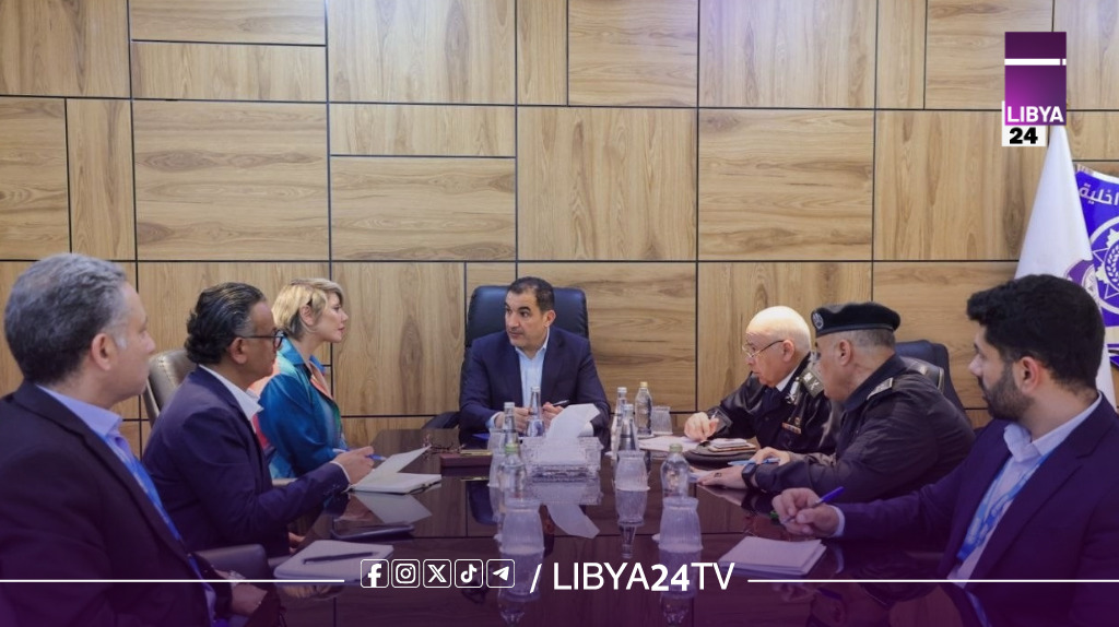 وزارة الداخلية بالحكومة الليبية تبحث مع مفوضية اللاجئين أوضاع النازحين السودانيين