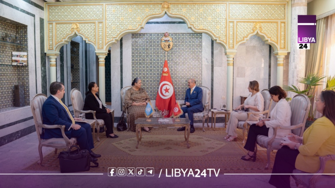 تيتيه تبحث مع وزير الخارجية التونسي مستجدات العملية السياسية في ليبيا