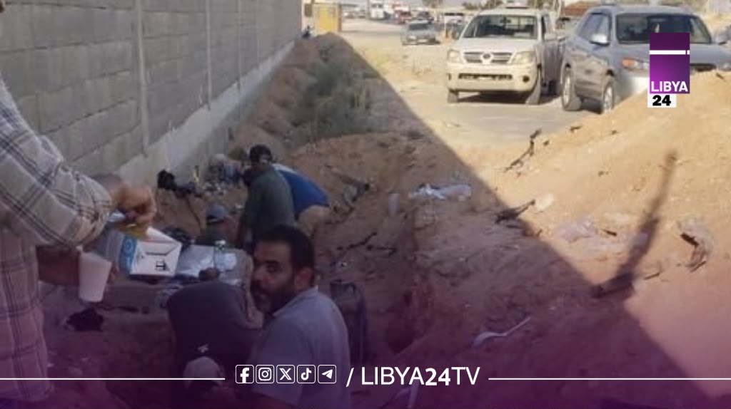 تواصل أعمال الصيانة بمحطة “الهواري” في بنغازي لإعا